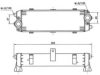 NRF 31061 Oil Cooler, engine oil